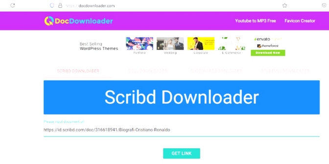 Cara Download File di Scribd