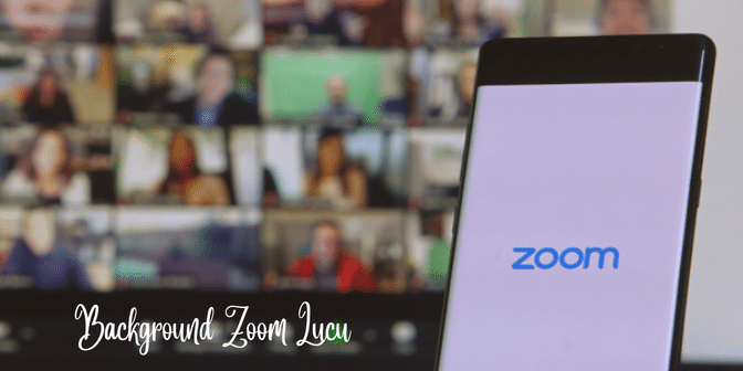 Background Zoom Lucu
