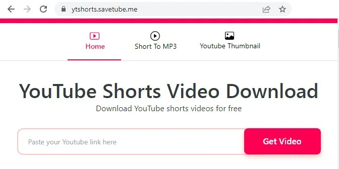 Download video youtube short 