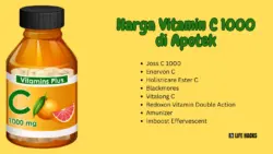 Harga Vitamin C 1000 di Apotek