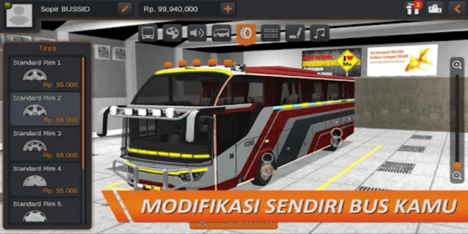 Stiker Bus Simulator 4