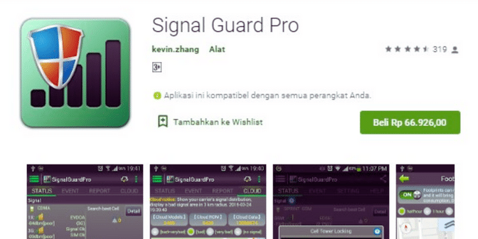 Aplikasi Penguat Sinyal 4G