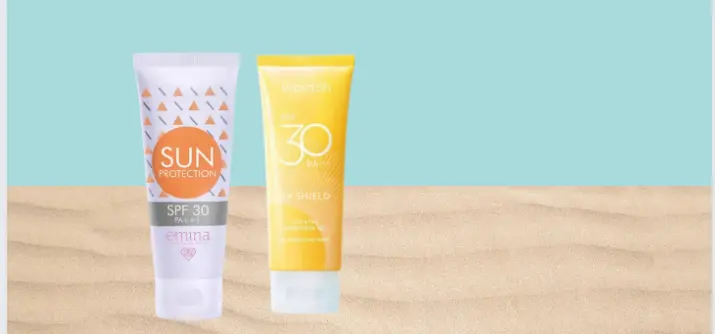 sunscreen Wardah untuk kulit berminyak