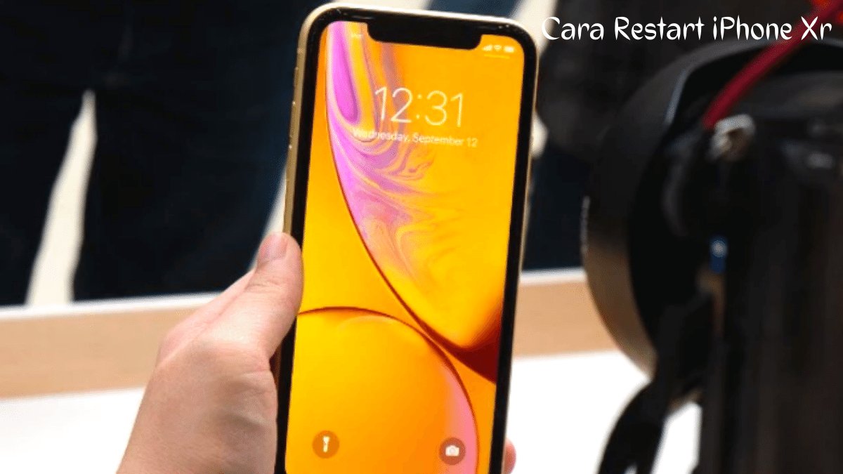 Cara Restart iPhone Xr