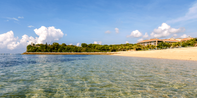 Pantai di Bali yang Sepi