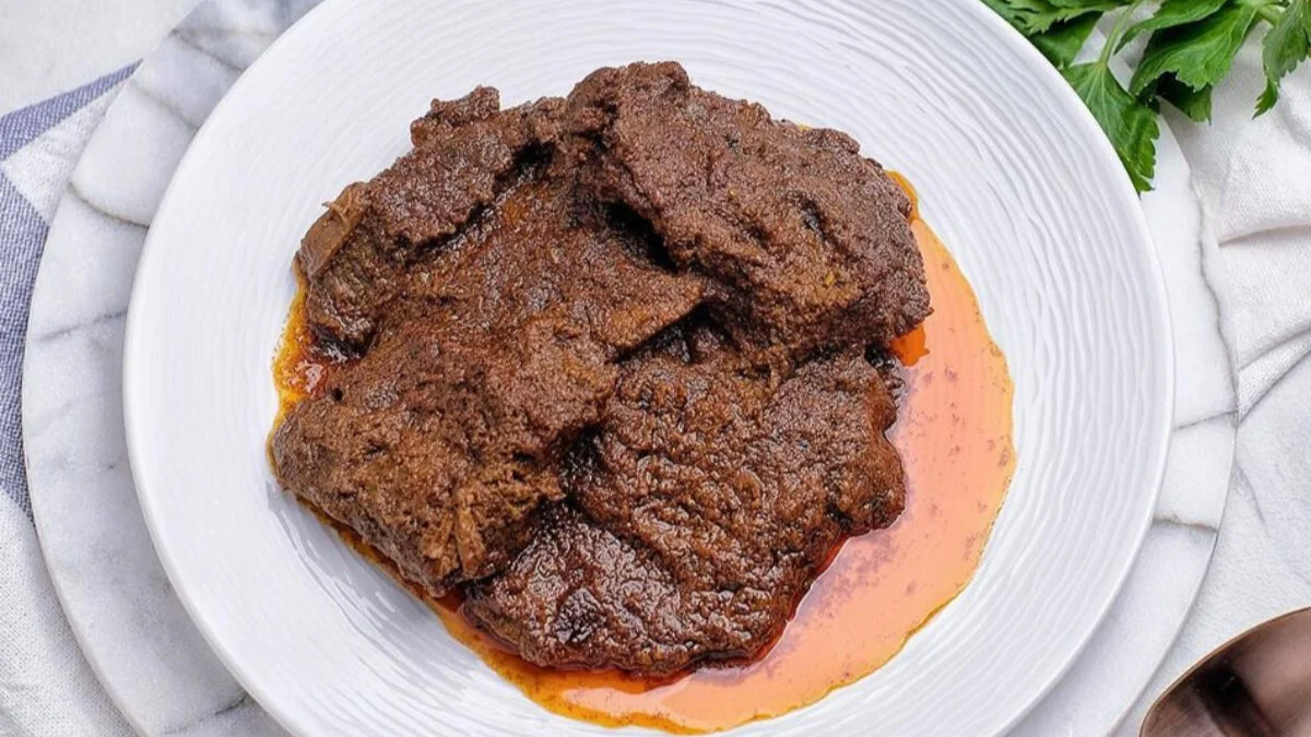 Resep rendang daging sapi lebaran