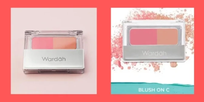 blush on Wardah