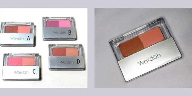 blush on Wardah