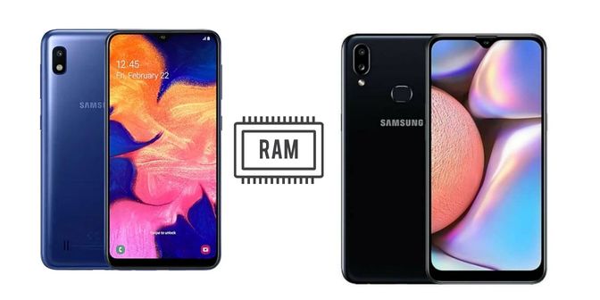 ram hp samsung a10