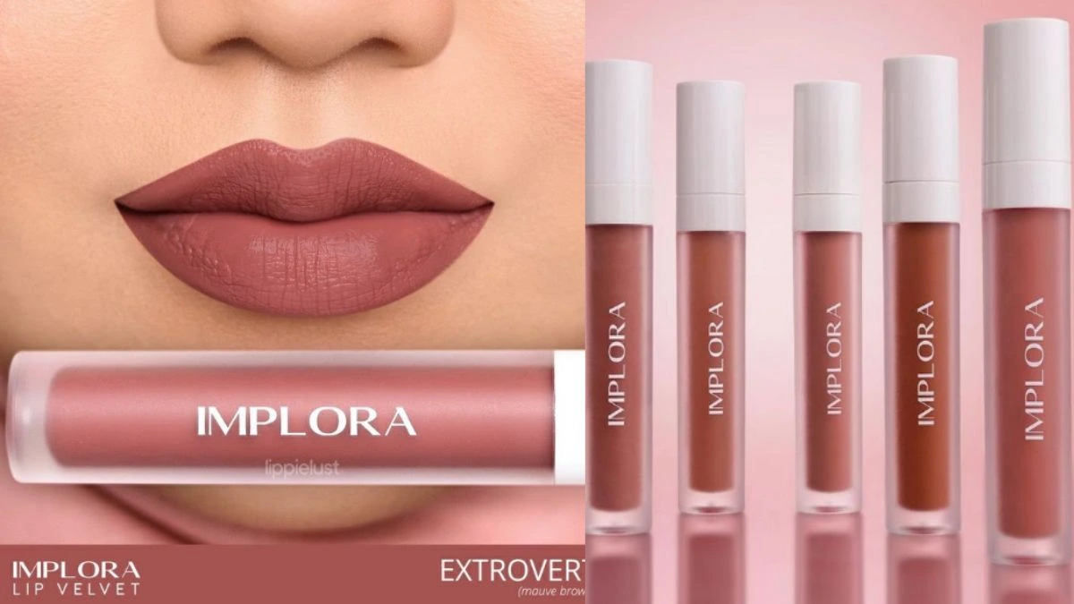 warna lipstik Implora terbaik
