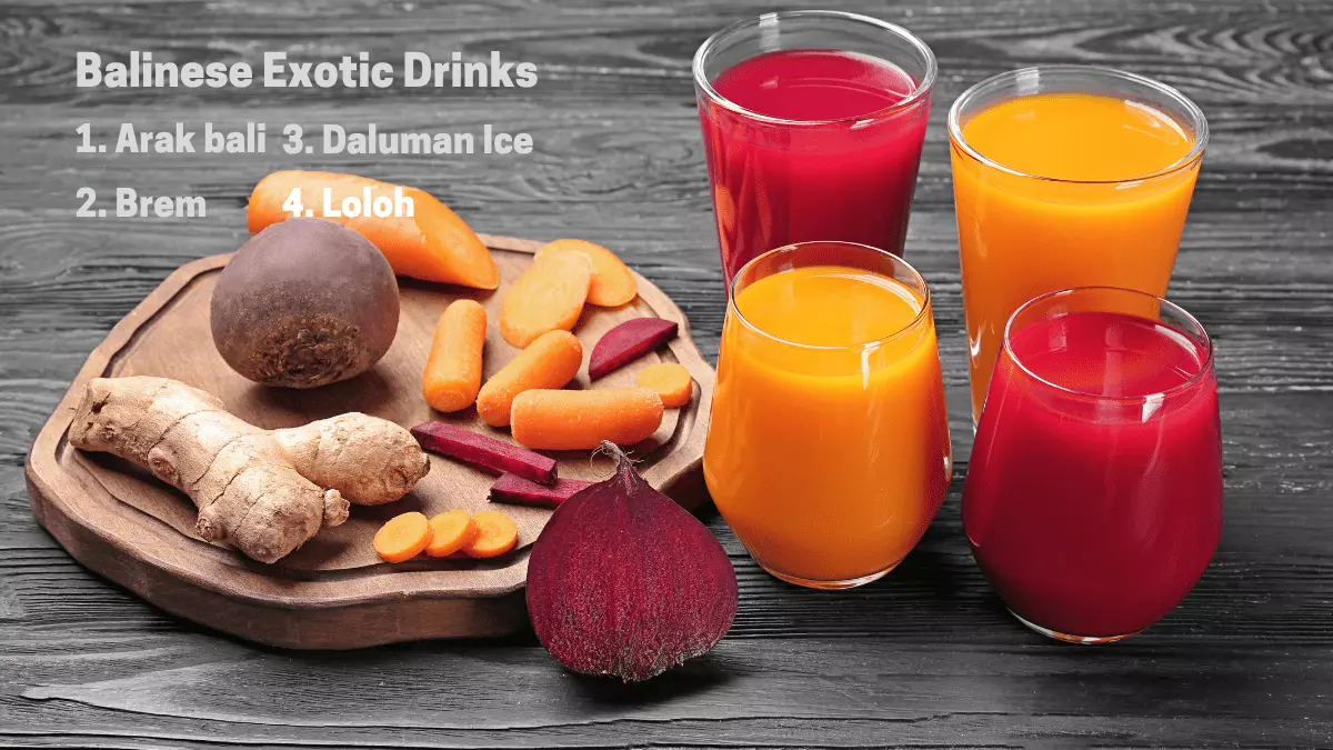 Balinese Exotic Drinks