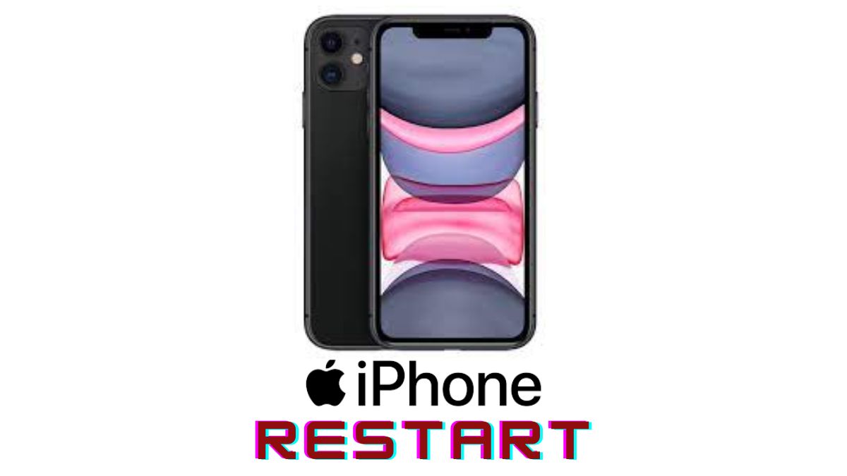 cara restart iphone 11