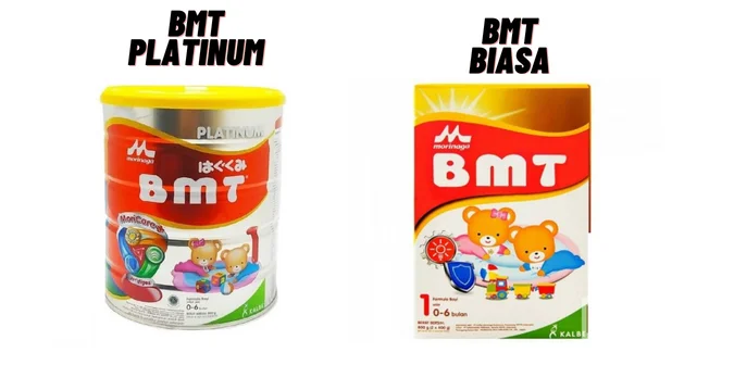 Perbedaan susu morinaga BMT Platinum dan BMT biasa