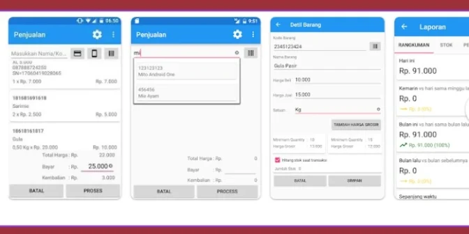 Aplikasi kasir gratis