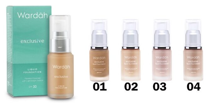 foundation Wardah untuk kulit sawo matang