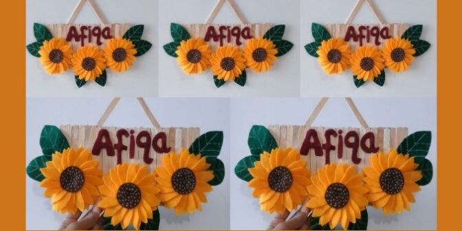 Kerajinan tangan dari flanel