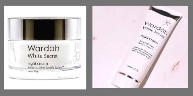 Krim malam untuk kulit berminyak