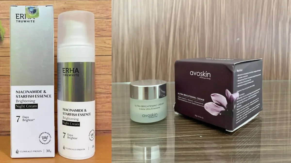 Krim pemutih wajah yang aman