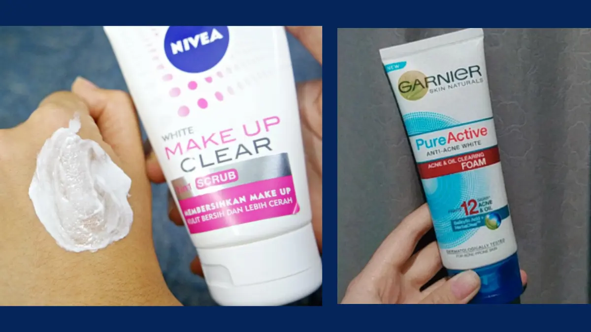 Scrub wajah untuk kulit berminyak