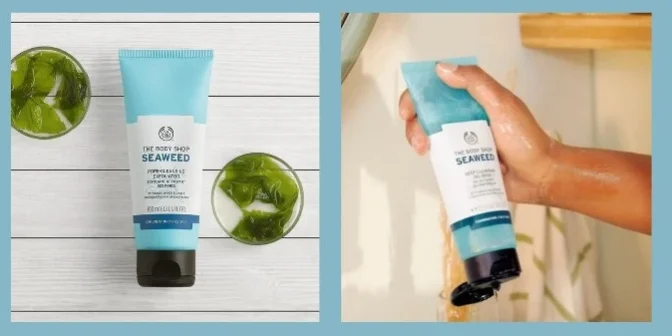 scrub wajah untuk kulit kering