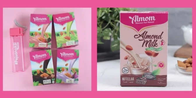 susu almond pelancar ASI