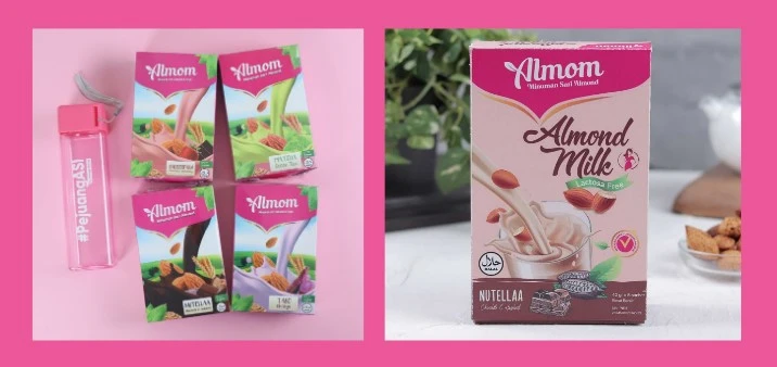 susu almond pelancar ASI