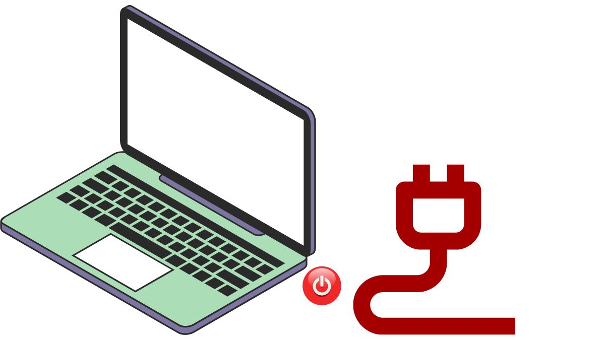 laptop tidak bisa menyala tapi lampu charger hidup