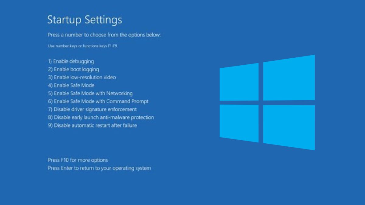 cara masuk safe mode windows 10