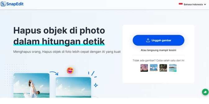 cara menghilangkan objek di foto tanpa aplikasi
