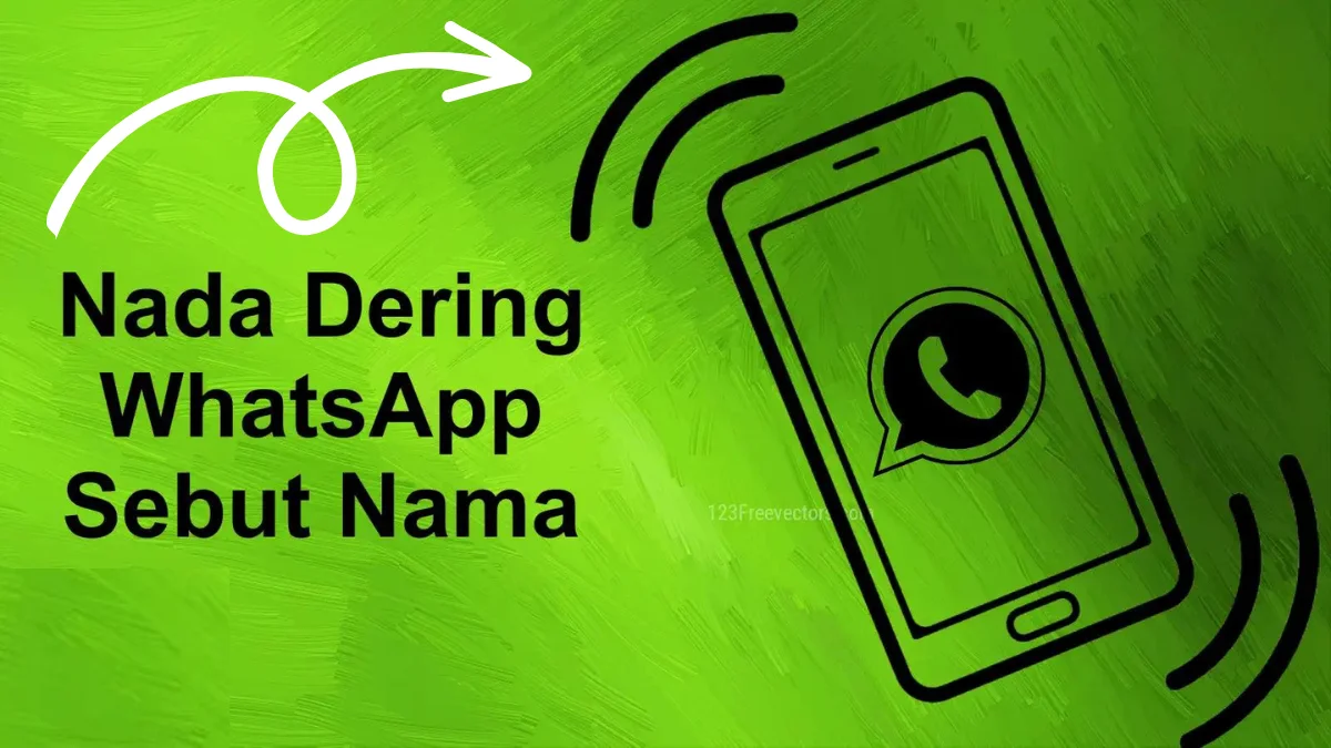 nada dering WA sebut nama