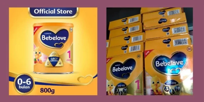 Susu penambah berat badan bayi 0 6 bulan