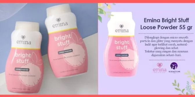 bedak Emina tabur