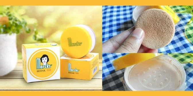 bedak tabur untuk kulit berminyak