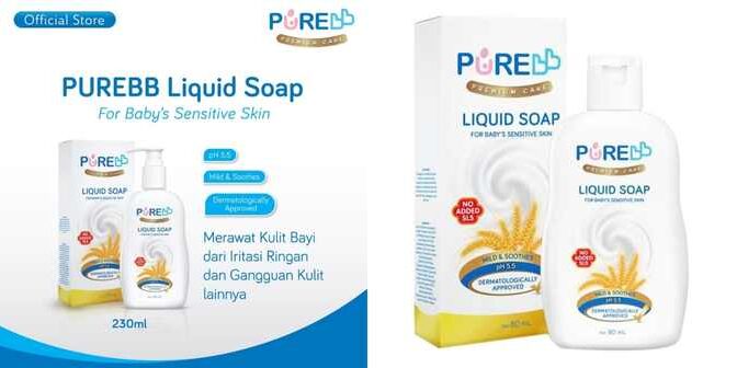 Sabun gatal untuk bayi