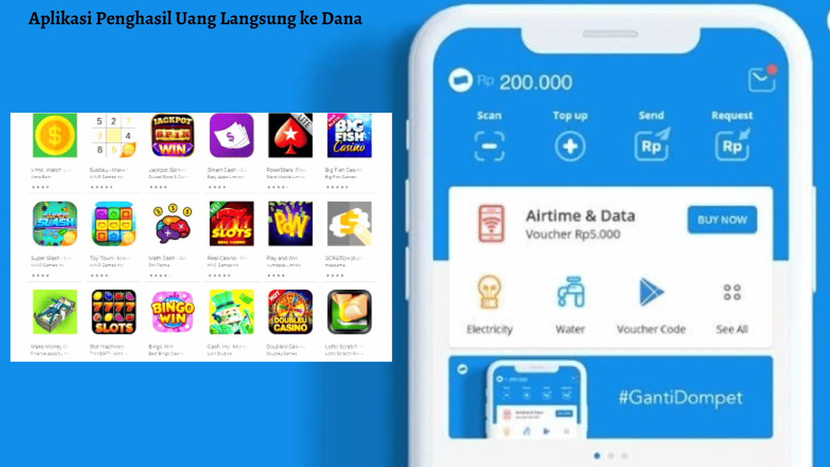 Aplikasi Penghasil Uang Langsung ke Dana
