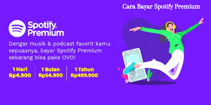 Cara Bayar Spotify Premium