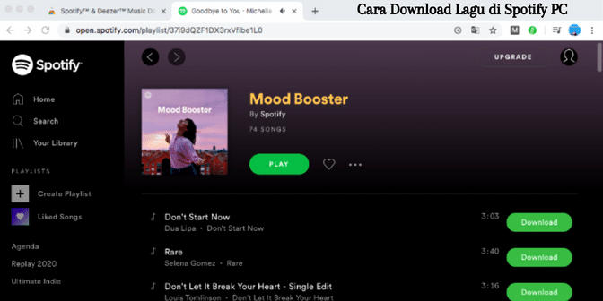 Cara Download Lagu di Spotify PC