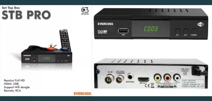 Cara setting TV digital