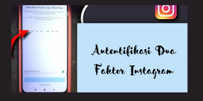 autentikasi dua faktor Instagram