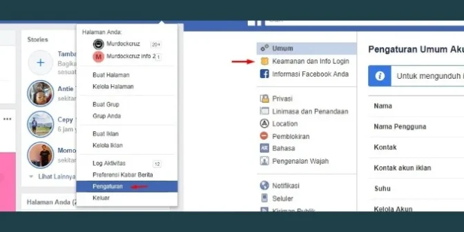Autentikasi dua faktor Facebook