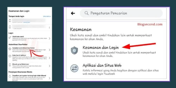 Autentikasi dua faktor Facebook