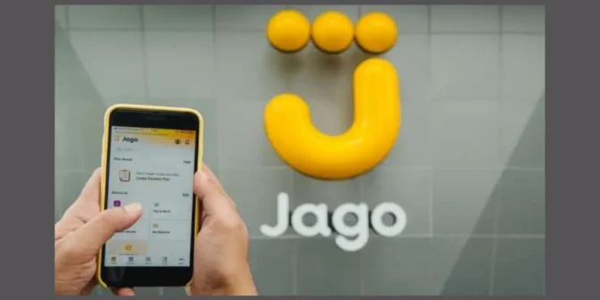 Harga saham Bank Jago 