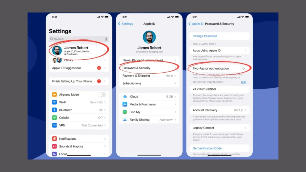 autentikasi dua faktor iPhone