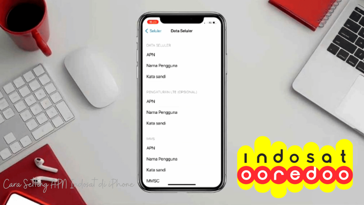 Cara Setting APN Indosat di iPhone