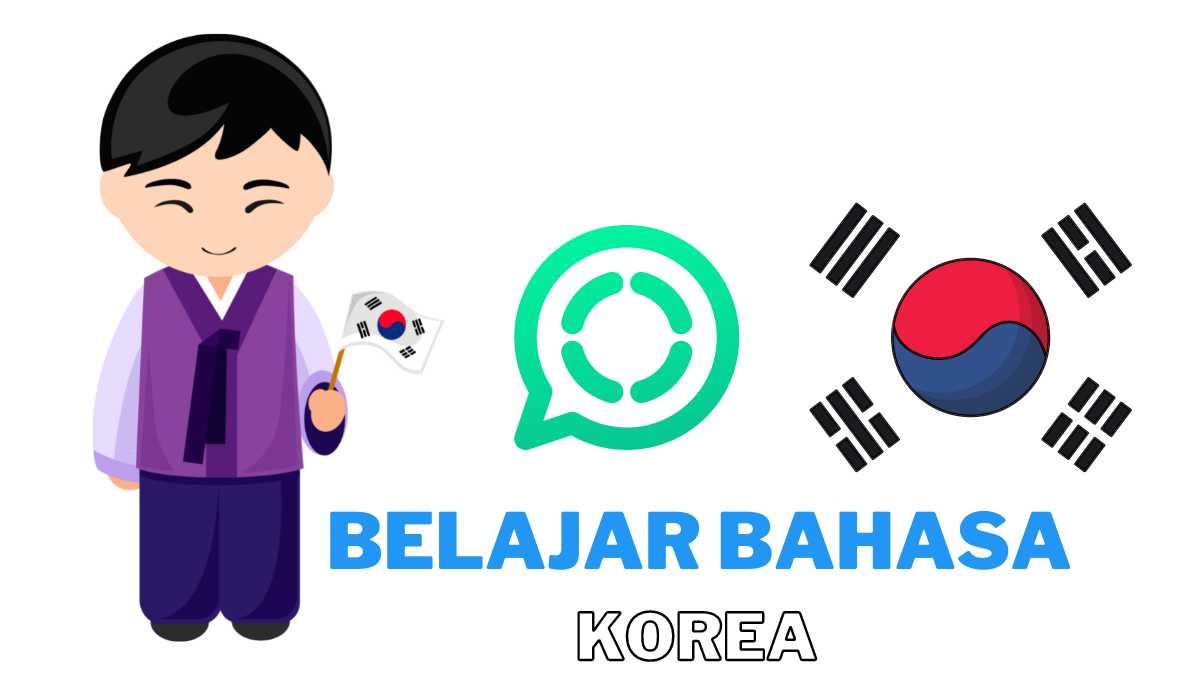 belajar bahasa korea gratis via whatsapp