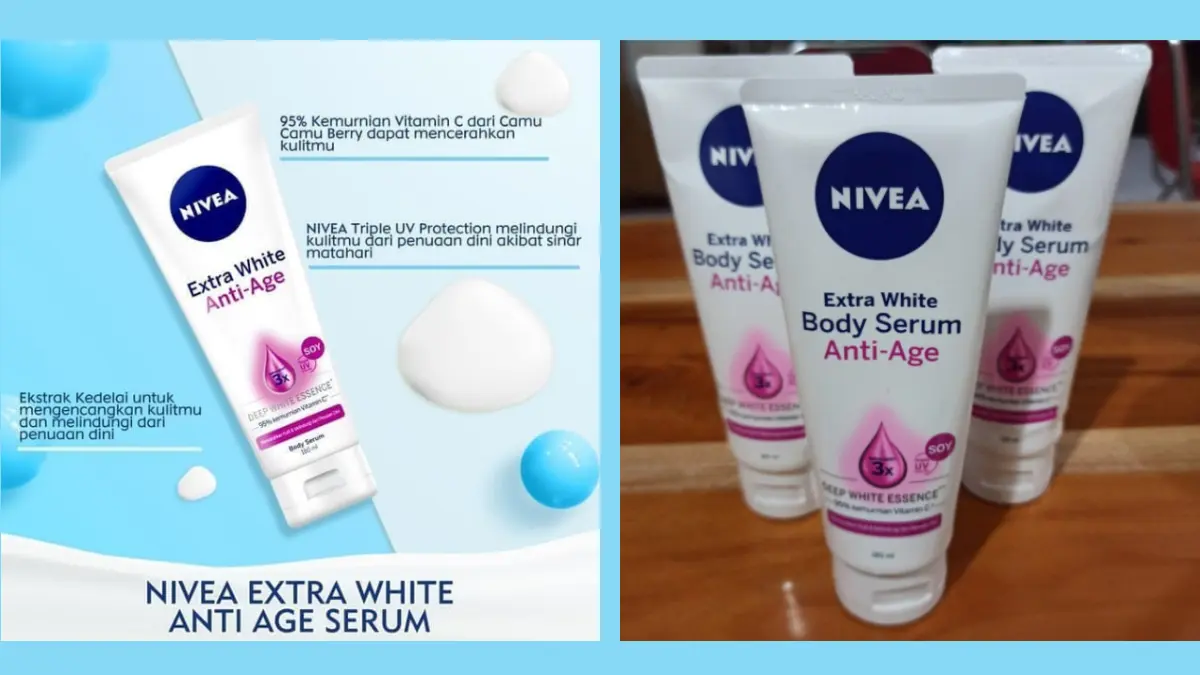 Nivea Body Serum Night