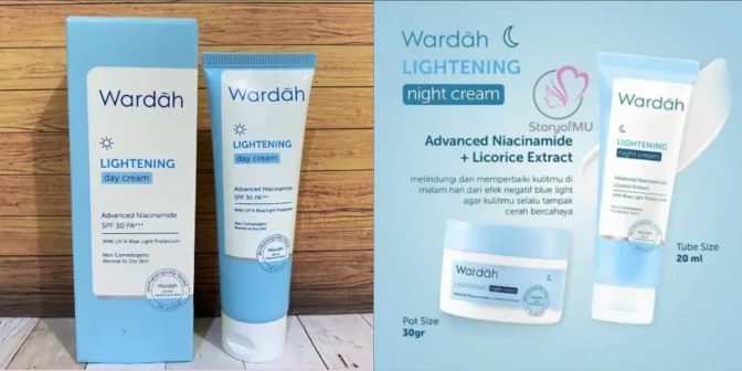 Cream Wardah untuk menghilangkan flek hitam