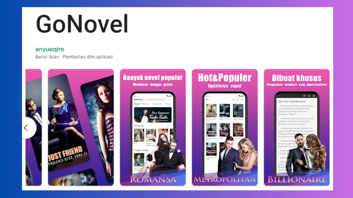 aplikasi baca novel dapat uang