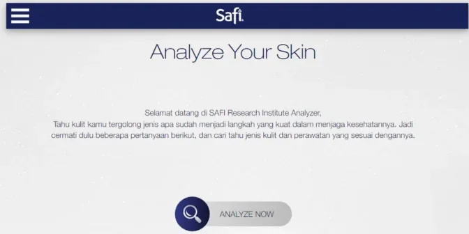 Analisa Kulit Wajah Online