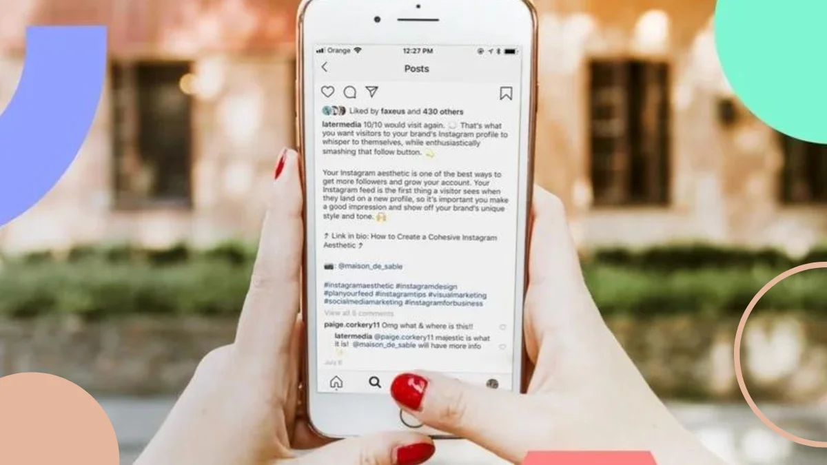 Cara copy caption Instagram